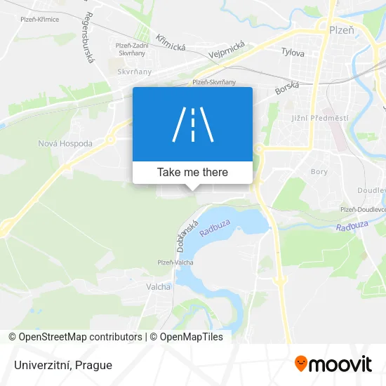 Карта Univerzitní