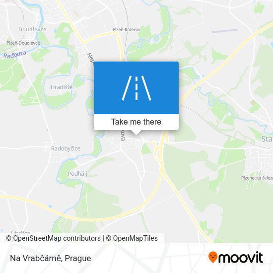 Na Vrabčárně map