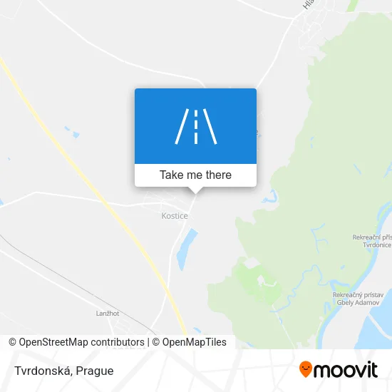 Карта Tvrdonská