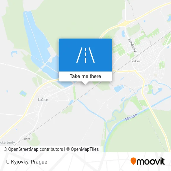 Карта U Kyjovky