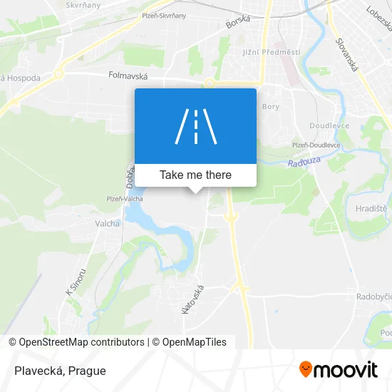 Карта Plavecká