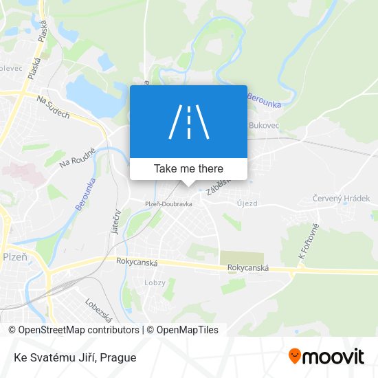 Ke Svatému Jiří map