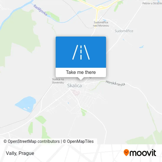 Карта Vally