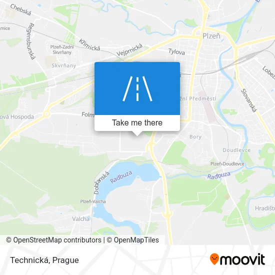 Карта Technická