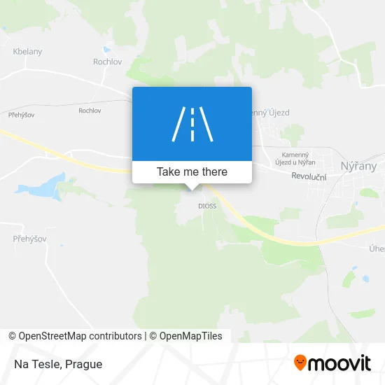 Карта Na Tesle
