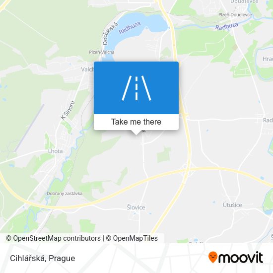 Cihlářská map