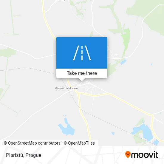 Карта Piaristů
