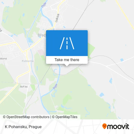 Карта K Pohansku