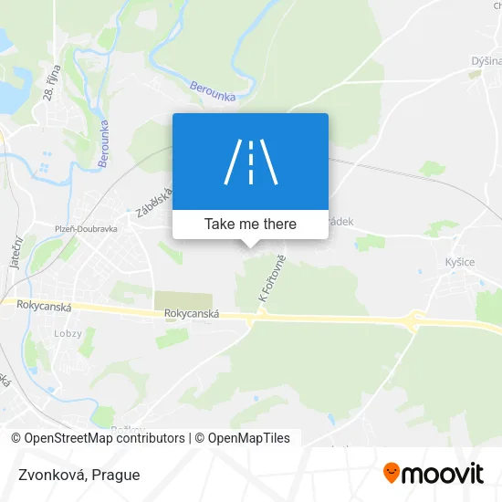 Карта Zvonková