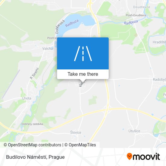 Budilovo Náměstí map