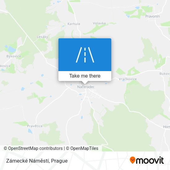 Zámecké Náměstí map