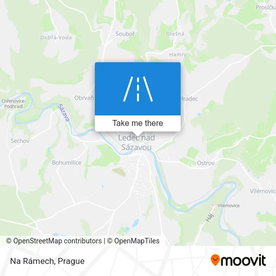 Карта Na Rámech