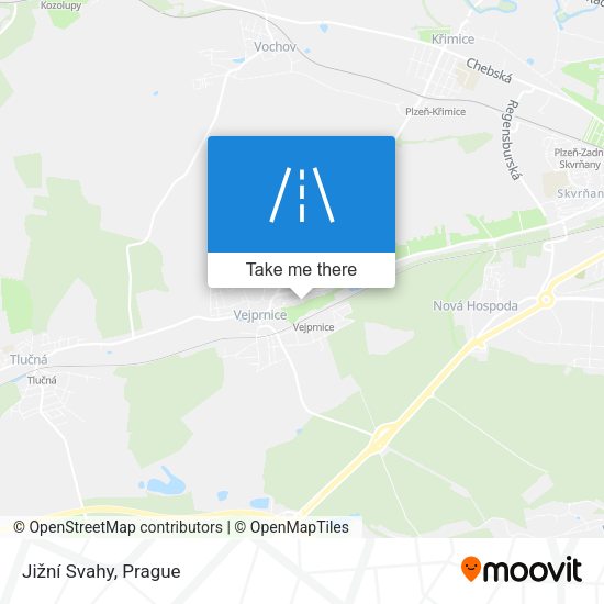Jižní Svahy map