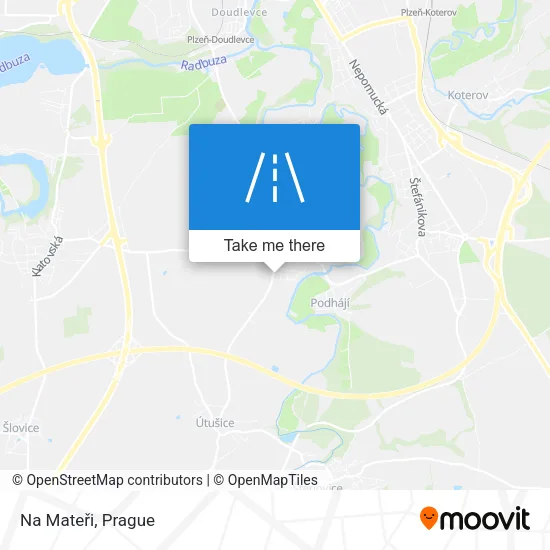Карта Na Mateři