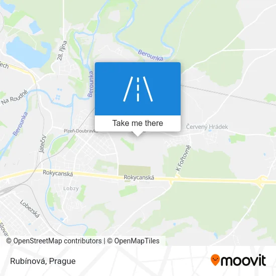 Карта Rubínová