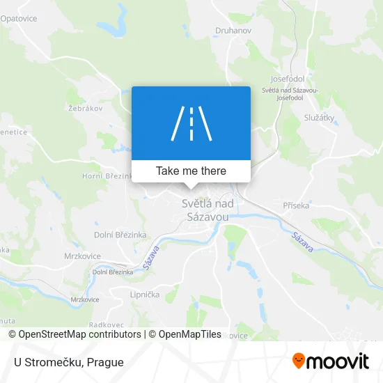 Карта U Stromečku