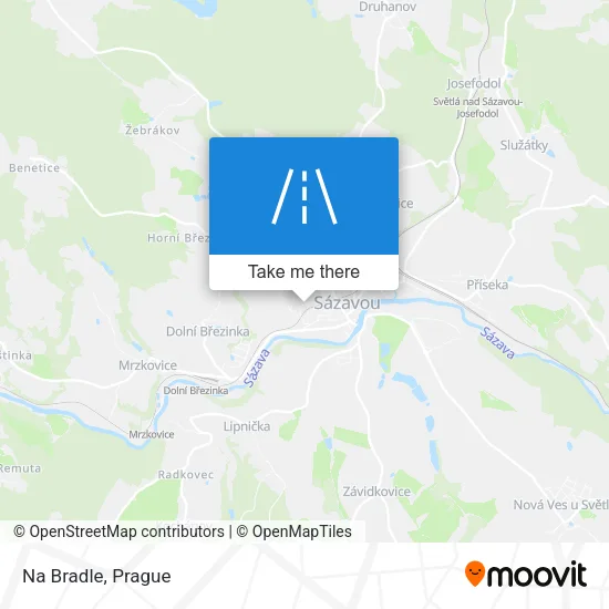 Карта Na Bradle