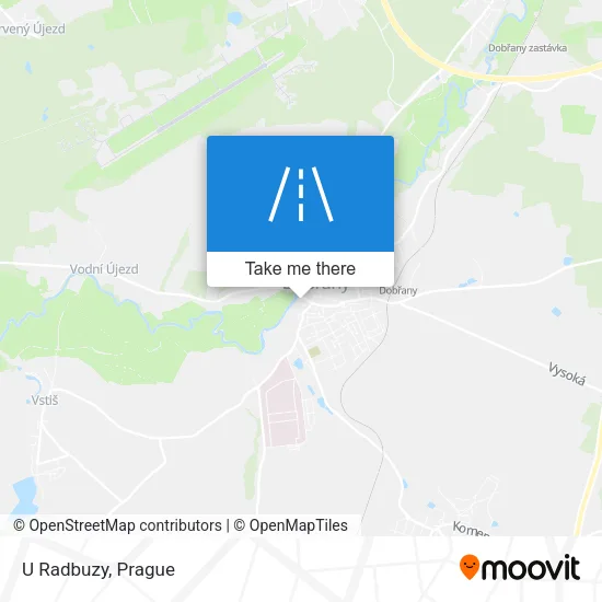 Карта U Radbuzy
