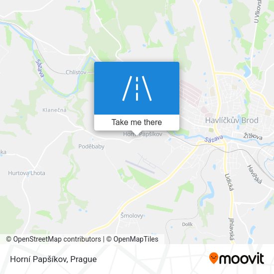 Horní Papšíkov map