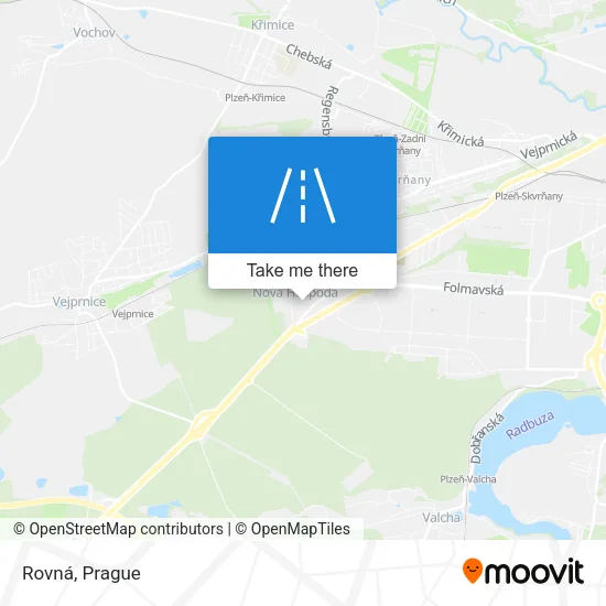 Карта Rovná