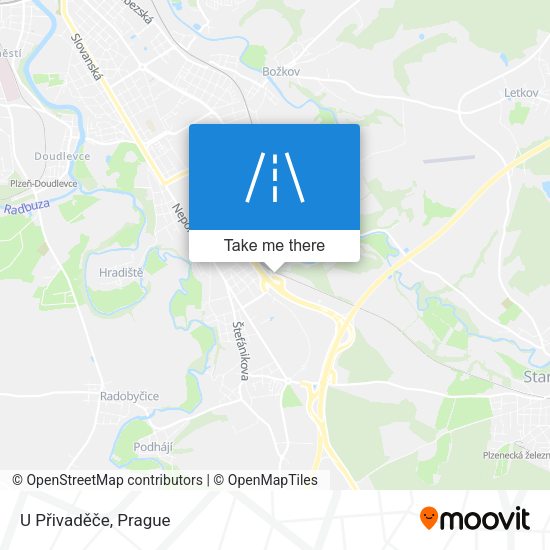 U Přivaděče map