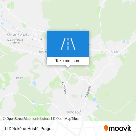 U Dětského Hřiště map