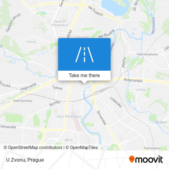 Карта U Zvonu