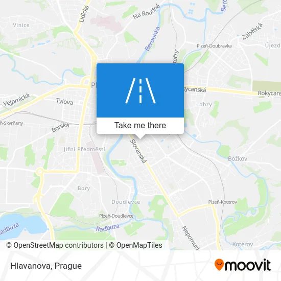 Карта Hlavanova