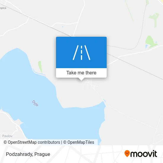 Карта Podzahrady