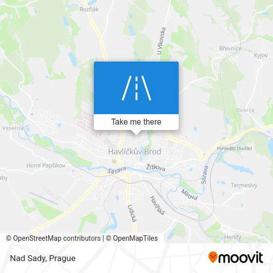 Карта Nad Sady