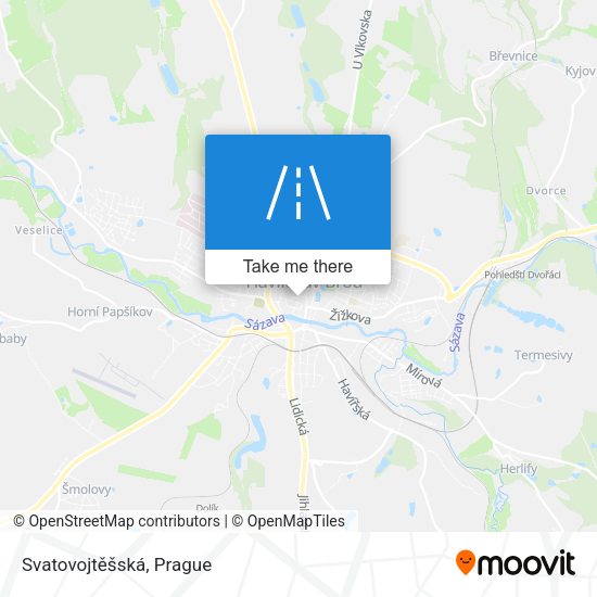 Svatovojtěšská map