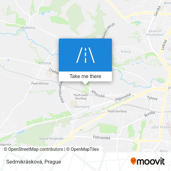Sedmikrásková map