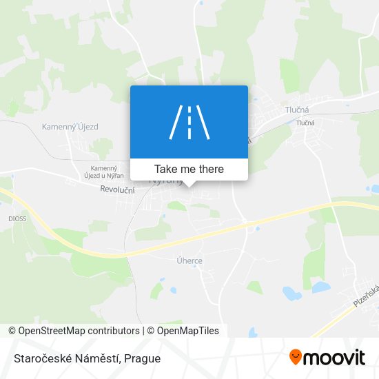 Staročeské Náměstí map