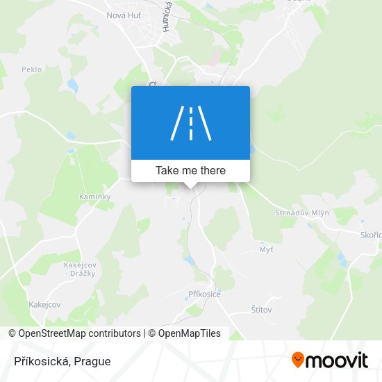 Příkosická map