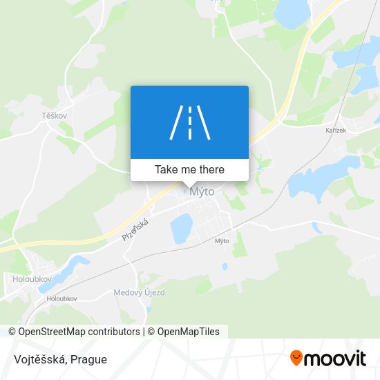 Vojtěšská map