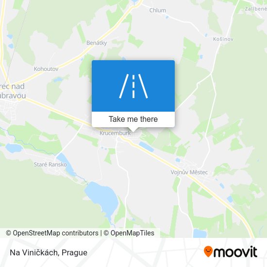 Na Viničkách map