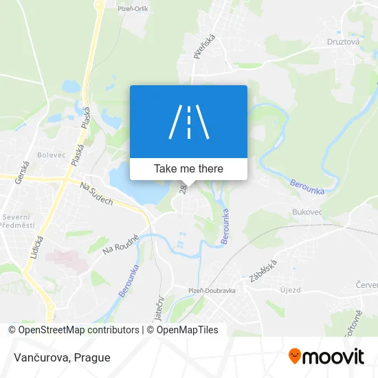 Карта Vančurova