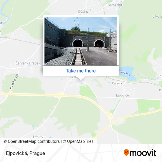 Карта Ejpovická