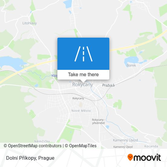 Dolní Příkopy map
