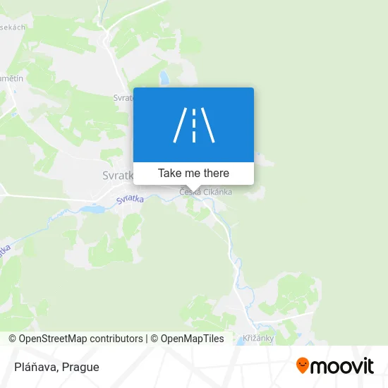 Карта Pláňava