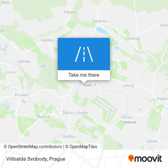 Карта Vilibalda Svobody