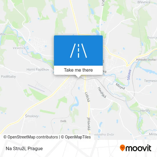 Карта Na Struži