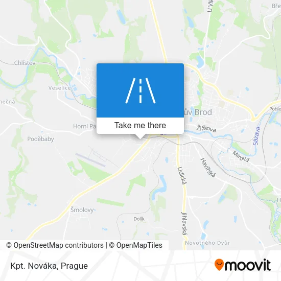 Карта Kpt. Nováka