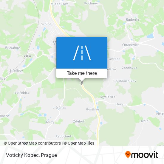 Votický Kopec map