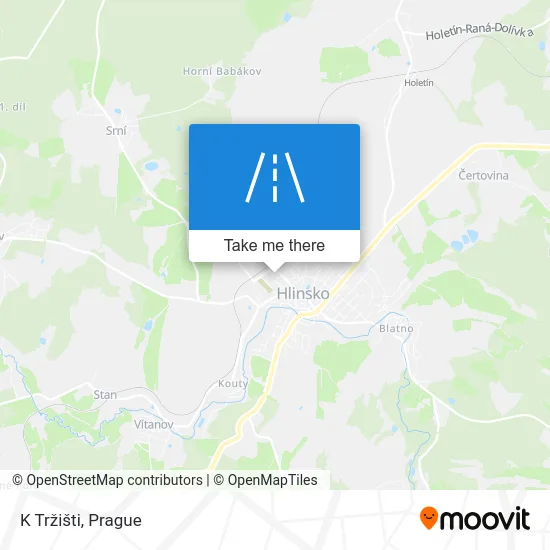 Карта K Tržišti