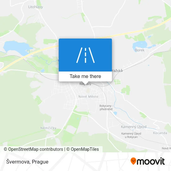 Карта Švermova