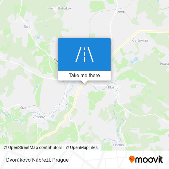 Dvořákovo Nábřeží map