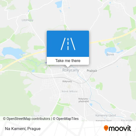 Карта Na Kamení