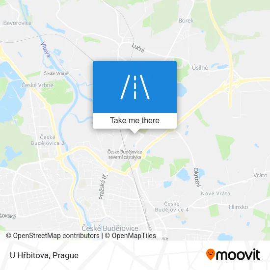 Карта U Hřbitova