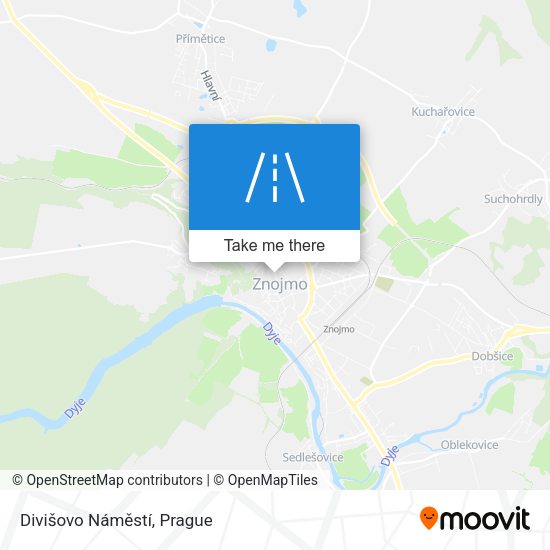 Divišovo Náměstí map